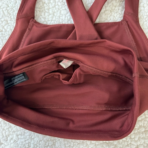 Free People Movement Sports Bra in Rust Brown/Red Size  XS - Picture 6 of 9